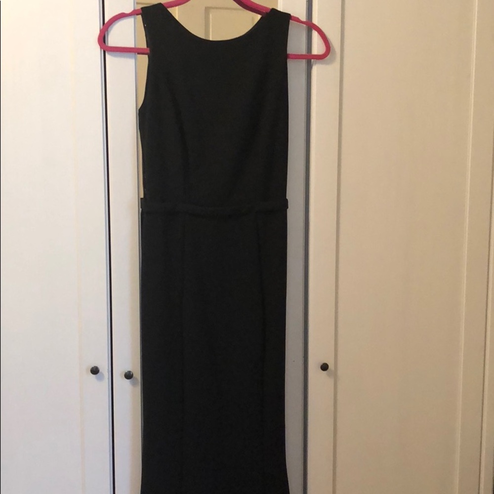 Black mermaid gown